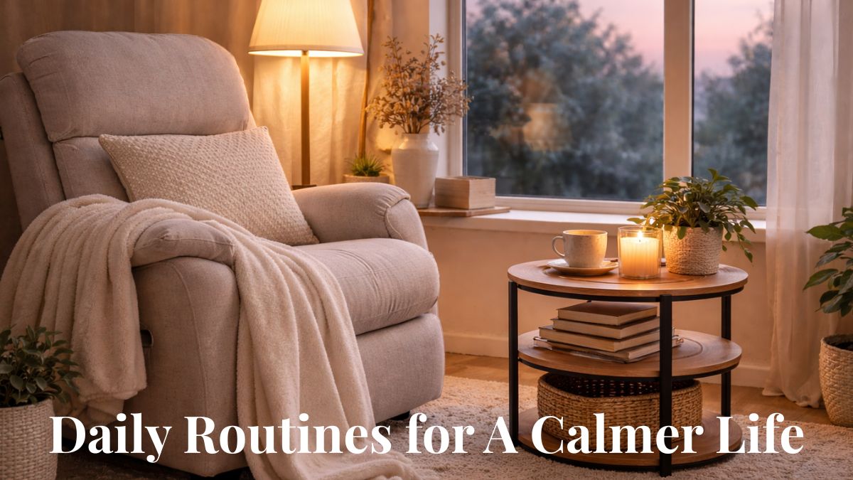Daily Routines for A Calmer Lif